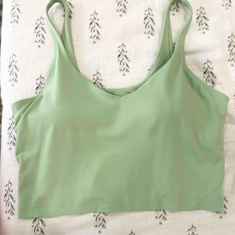 Lululemon Align Crop Tank - Creamy Mint